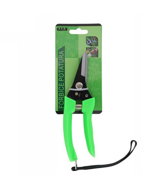 Forbici Per Potatura Giardino Piante Manico Antiscivolo Molla Di Richiamo 17 Cm         