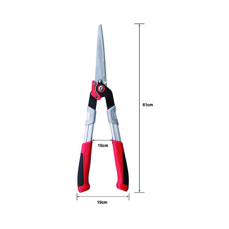 Forbici per siepi Sandrigarden, sg-fs10 ergo/allum., 250 mm