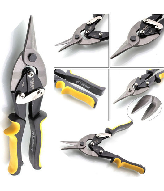 Forbici Stagno Cesoia Per Lamiera A Taglio Dritto 40mm Forbice Professionale         