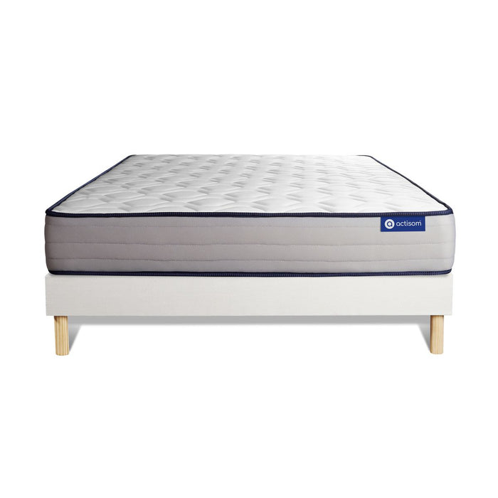 Kit rete e materasso Actiflex form 120x220cm - Spessore : 22cm - Molle insacchettate e memory foam - rigido