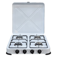 'FORNELLO 4 FUOCHI A GAS GPL 'KASART' cm 49 x 50 x h.11'