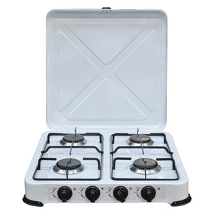 'FORNELLO 4 FUOCHI A GAS GPL 'KASART' cm 49 x 50 x h.11'