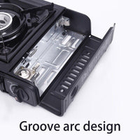 Fornello a Gas butano da Campeggio cucina portatile 1 fuoco valigetta da viaggio bdz-155-A - ZENCOCCO