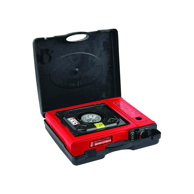 Fornello a gas Sandrigarden Texas, portatile 1 fuoco, 2,2 kw