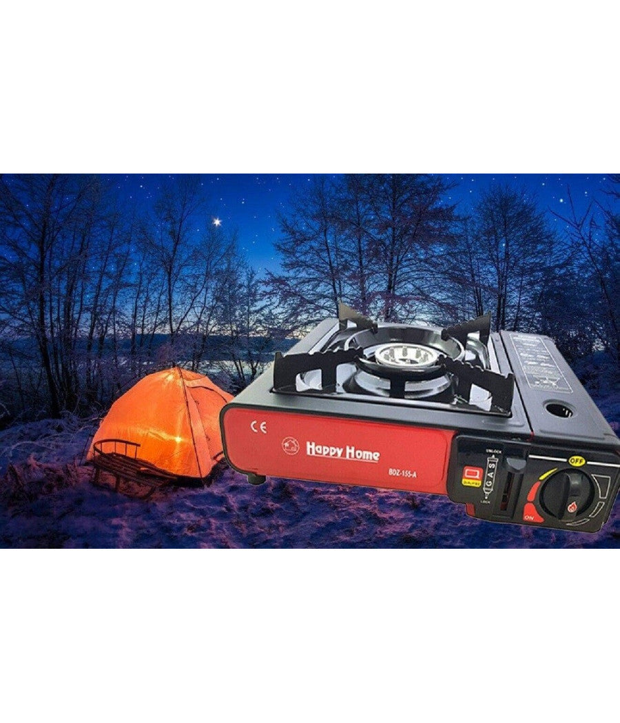 Fornello A Gas Singolo Portatile Con Custodia Bdz-155-a Per Campeggio Hot Pot         