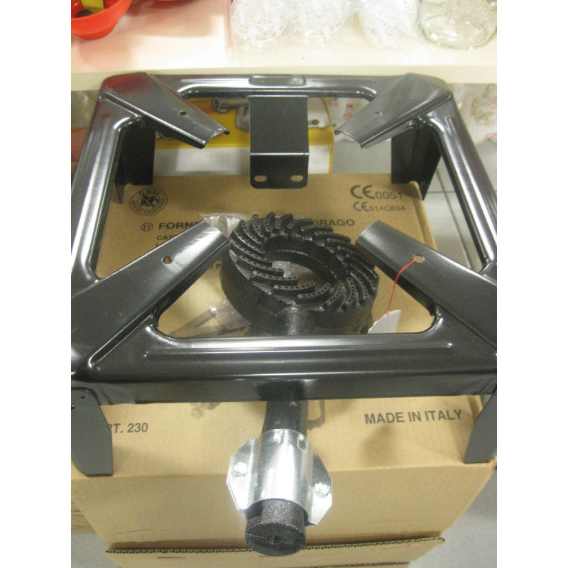 Fornello Drago Ghisa 40x40x19 230/1/ce-omac
