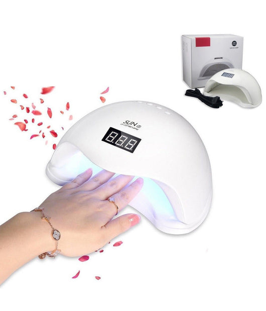 Fornetto Led Uv 48w 24 Led Per Ricostruzione Colata Gel Unghie Unghia Nail         