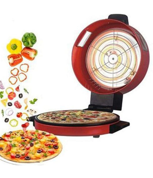 Forno Cuoci Pizza Elettrico Cucina 2 In 1 Fornetto Doppia Cottura 1800watt 30cm         