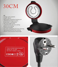 Forno Cuoci Pizza Elettrico Cucina Regina Fornetto Doppia Cottura 1800watt 30cm         