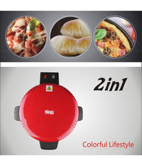 Forno Cuoci Pizza Elettrico Cucina Regina Fornetto Doppia Cottura 1800watt 30cm         