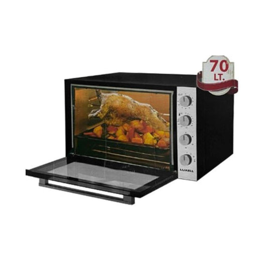 Forno d'appoggio multifunzione 70 litri nero inox LX-9645