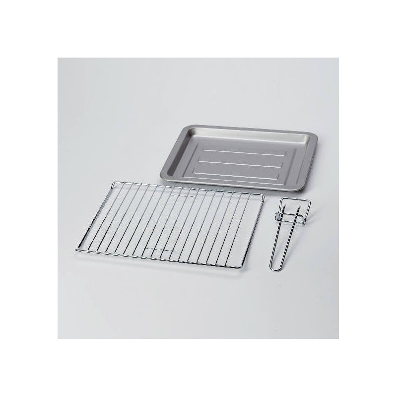 Forno Elettrico 18L - Pizza 30cm, Doppio Vetro, 1380W, Design Vintage - Beige