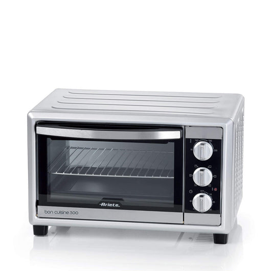 Forno elettrico ventilato 30L - Doppio vetro - Max 230° - 1500W - 6 posizioni cottura - Timer 60min