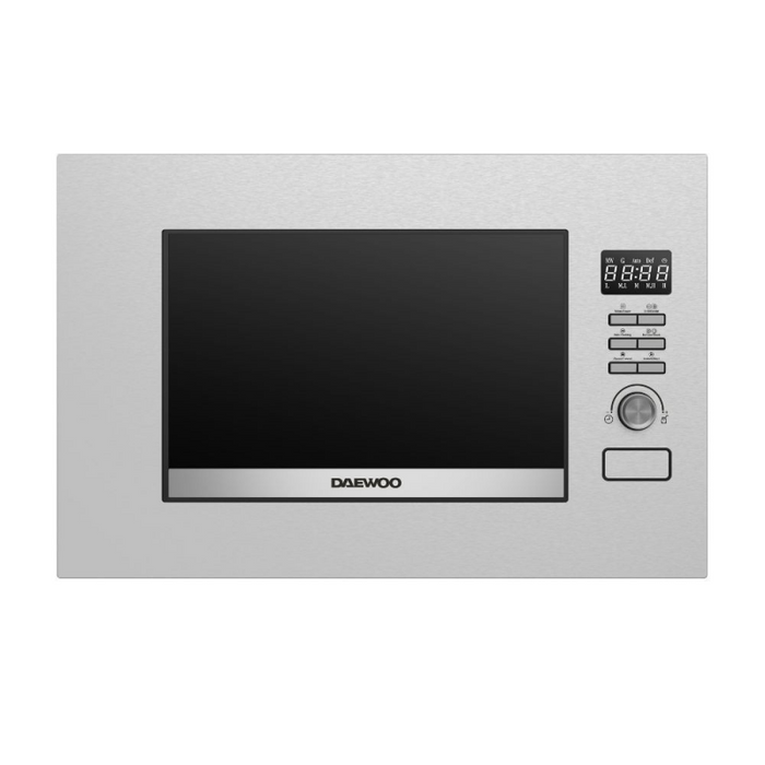 Forno microonde da incasso Daewoo MDBK201GS con grill 20 lt in acciaio inossidabile