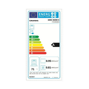 Forno multifunzione inox 71 litri Grundig GEBS36000X classe D
