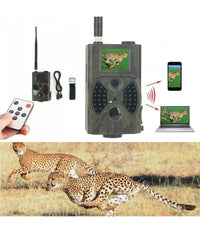 Fototrappola Telecamera Da Caccia Gps 2g Fotocamera 5mp Infrarossi Hc-300m         
