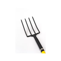 Forca da giardino - Suan - 4 rebbi - Manico in fibra di vetro - Impugnatura comoda