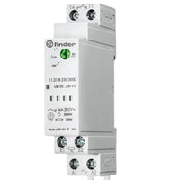 Finder 113182300000 relè crepuscolare 1no 16a per automazioni e impianti