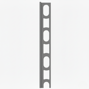 Profilo in alluminio verniciato a l per finitura parete proangle *** colore- antracite - 114, confezione 1