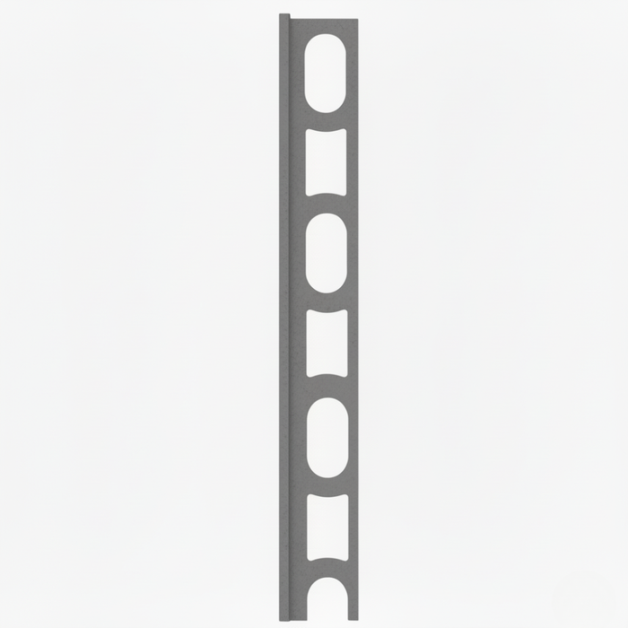 Profilo in alluminio verniciato a l per finitura parete proangle *** colore- antracite - 114, confezione 1