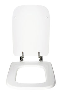 Sedile per WC modello CONCA - Misure 35,1x46,30 cm.