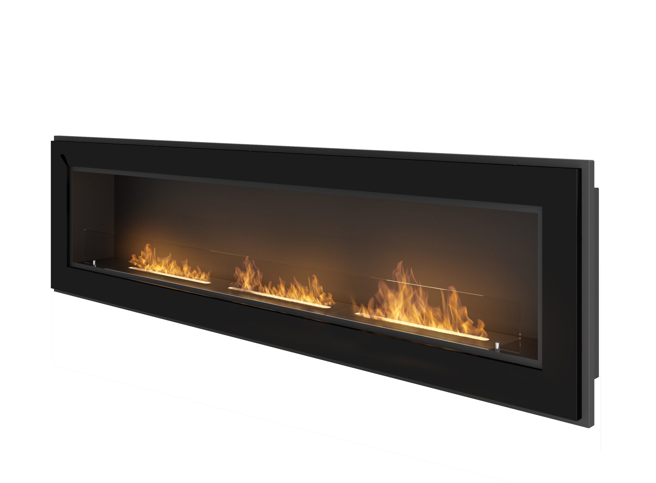 Biocamino Frame 1800x490 mm - Nero opaco