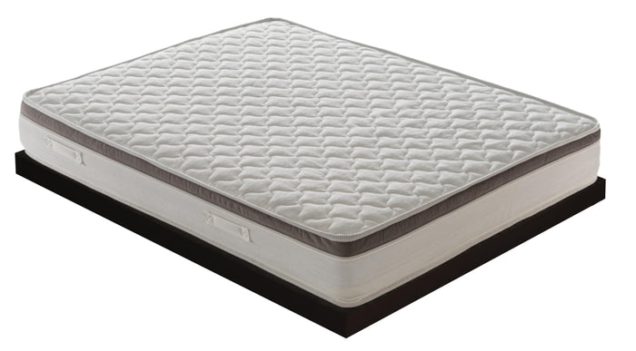 Materasso Piazza e Mezza 140x200 a molle insacchettate, memory foam, alto 27 cm, rivestimento sfoderabile, 1600 molle