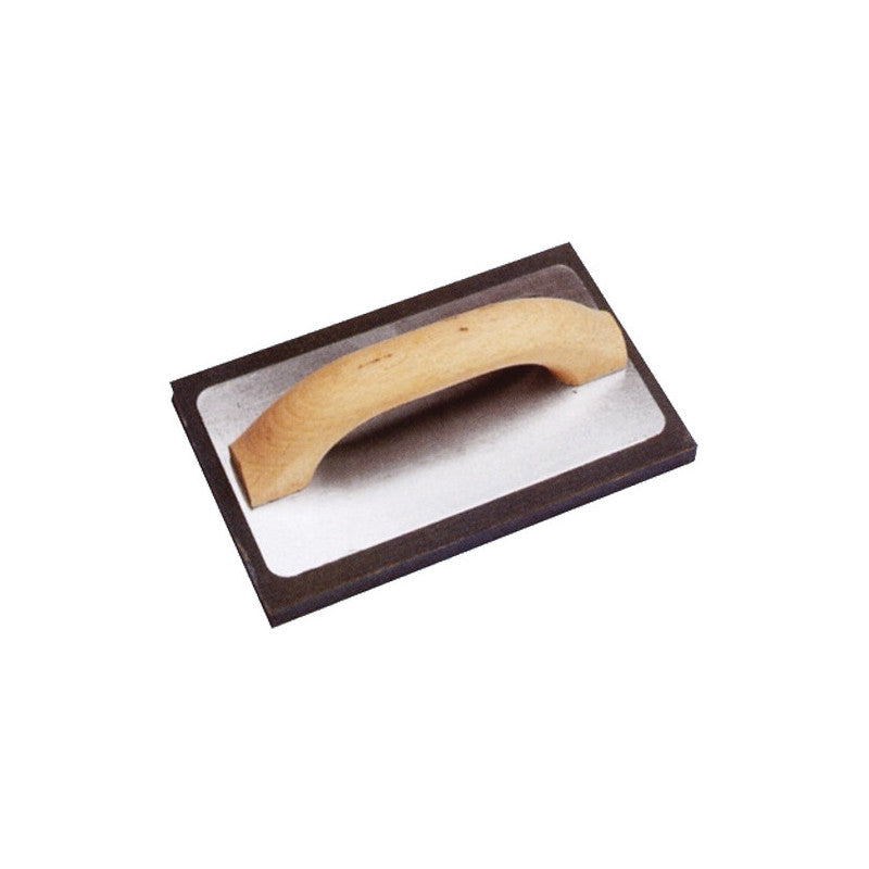 Frattazzo spugna blu base alluminio 24x10 cm – Spugna compatta per finiture lisce – Ancora