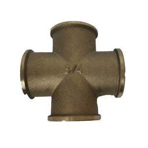 Raccorderia raccordo tes a croce 4 vie alta qualità *** misura 3/4"-f, confezione 1