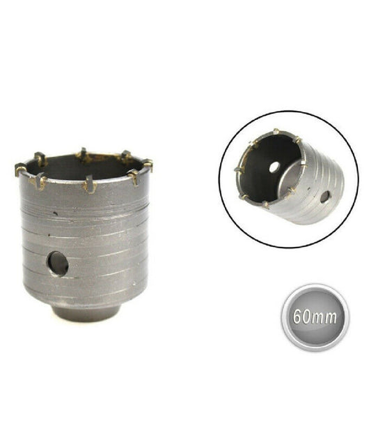 Fresa Carotatrice A Tazza Diametro 60 Mm Per Muro Frese In Acciaio Fai Da Te         