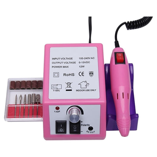 Trade Shop - Fresa Per Manicure 20000 Giri/min Elettrico Gel Lucidatore Pedicure Set Lime Per Unghie -        