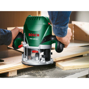Trade Shop - Fresatrice Verticale Pof 1200ae Pantografo 1200w Bosch Regolazione Elettronica -