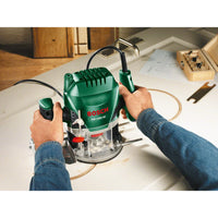 Trade Shop - Fresatrice Verticale Pof 1200ae Pantografo 1200w Bosch Regolazione Elettronica -