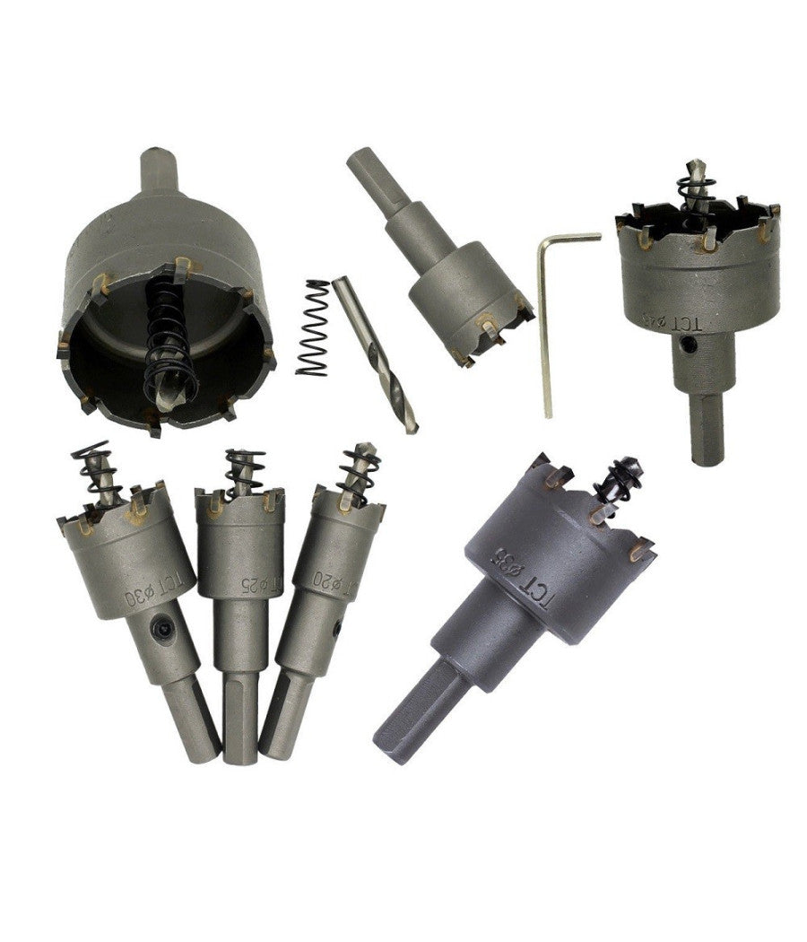 Fresa A Tazza Con Punta Per Trapano Muro Metallo Legno Acciaio Da 20 A 80mm        25 Mm 