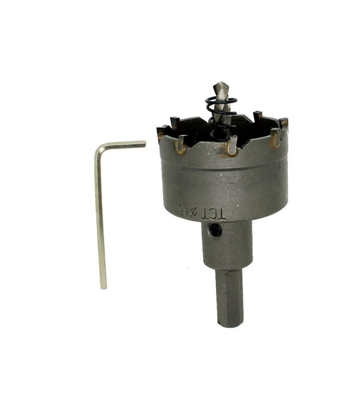 Fresa A Tazza Con Punta Per Trapano Muro Metallo Legno Acciaio Da 20 A 80mm         