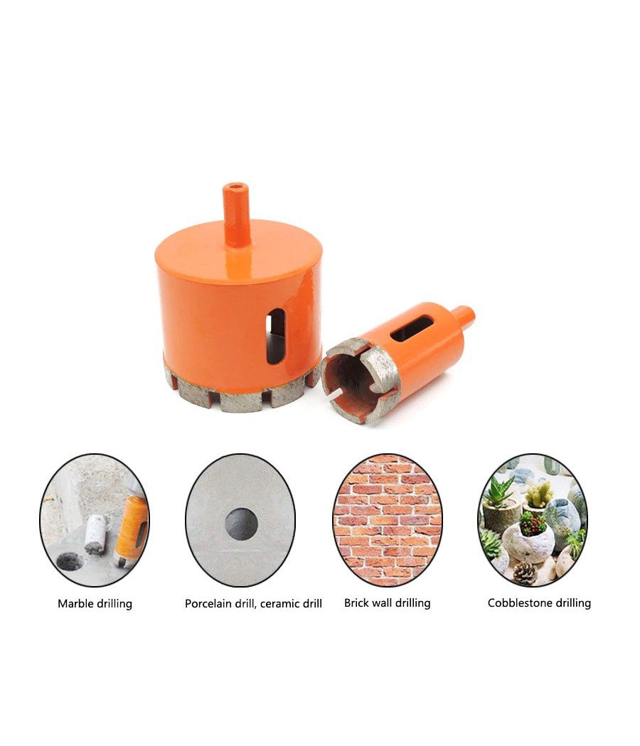 Frese A Tazza Diamantata Diam. à¸ 14-50 Mm Per Vetro Marmo Ceramica E Vetroresina         