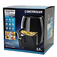 Trade Shop - Friggitrice Ad Aria 3,5 Lt 1650 Watt Display Led Da 60 A 200 Gradi Display A Led         