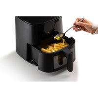 Friggitrice ad aria 4L 1400W - 9 programmi - Funzione Shake e Grill - Nero