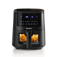 Friggitrice ad aria 4L 1400W - 9 programmi - Funzione Shake e Grill - Nero