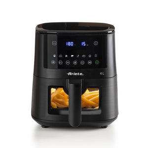 Friggitrice ad aria 4L 1400W - 9 programmi - Funzione Shake e Grill - Nero