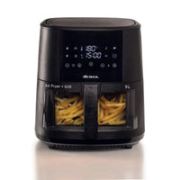 Friggitrice ad aria 9L 1500W - 8 programmi - Cestello trasparente - Nero