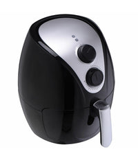 Friggitrice Ad Aria Calda Professionale Nera 1500w 2,8lt Senza Olio E Grassi         