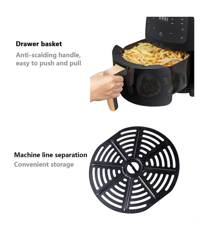 Friggitrice Ad Aria Calda Senza Olio Airfreyer Xl Digitale 6 Lt Premium 2400 W         