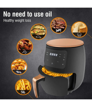 Friggitrice Ad Aria Calda Senza Olio Airfreyer Xl Digitale 6 Lt Premium 2400 W         