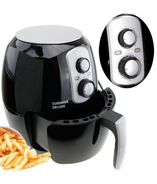 Friggitrice Ad Aria Calda Senza Olio Airfryer 3.6 Lt Frigge Cuoce Arrosto 1400w         