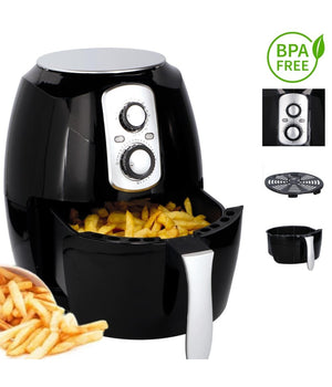 Friggitrice Ad Aria Calda Senza Olio Airfryer 3.6 Lt Frigge Cuoce Arrosto 1400w         
