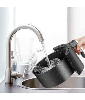 Friggitrice Ad Aria Calda Senza Olio Capacità  5,5 Litri 1500 Watt Cucina Tx-8439         