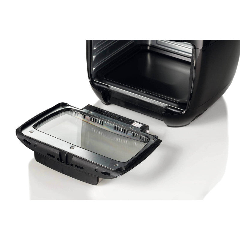 Friggitrice ad Aria e Forno con Girarrosto - 2000 Watt - 11 Litri - Nero