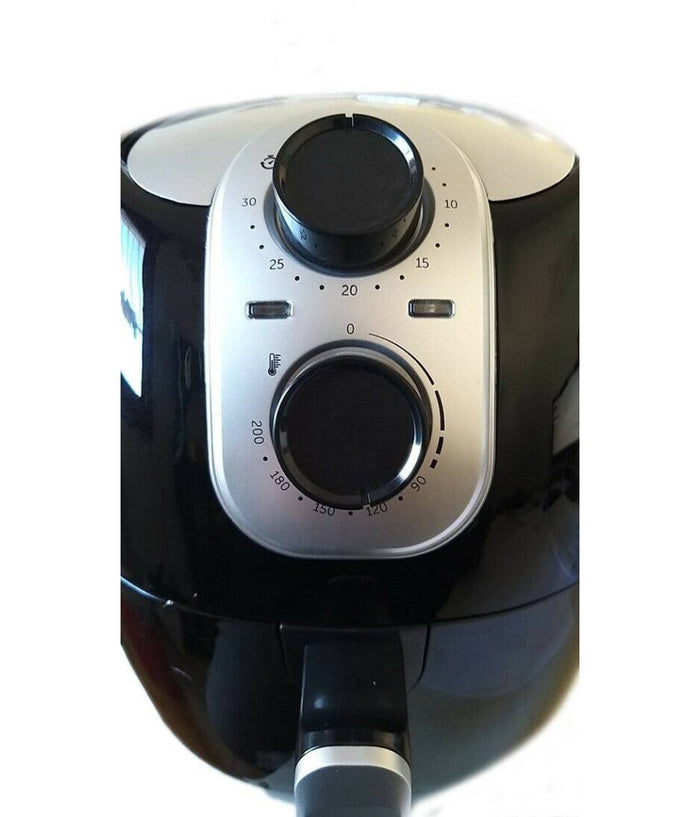 Friggitrice Aria Calda Elettrica Senza Olio Cottura Sana Grill 4lt 1500 Watt         