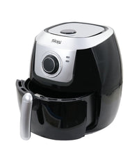 Friggitrice Aria Elettrica Calda Infrarossi Cottura Sana Cestello Grill 5l 1800w         